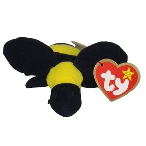 Vintage Ty Teenie Beanie Bumble The Bee Retired Stuffed Animal Plush 1993